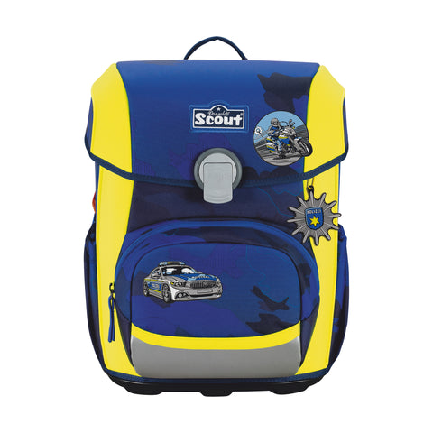 SCOUT Schulranzenset Neo 75450021600 Blue Police 75450021600