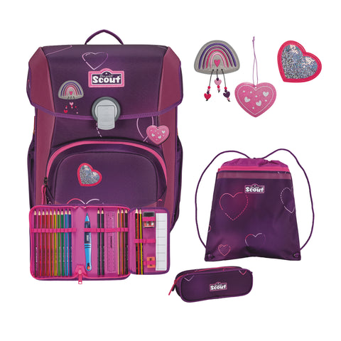 SCOUT Schulranzenset Neo 75460302300 Superflash Lovely Lovely