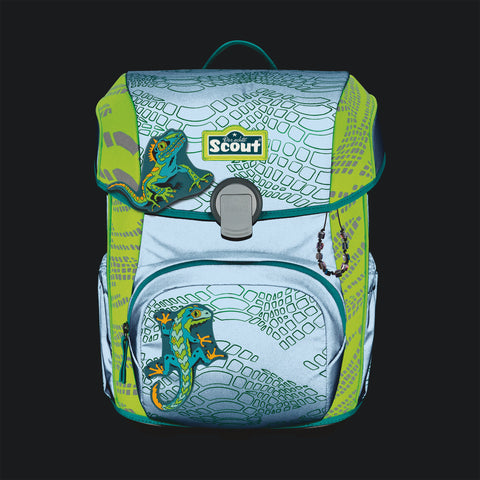 SCOUT Schulranzenset Neo S75460705800 Superflash Ex. Lizard Lizard 75460705800