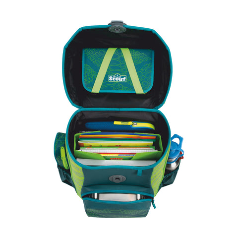 SCOUT Schulranzenset Neo S75460705800 Superflash Ex. Lizard Lizard 75460705800