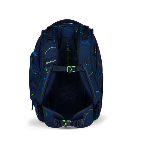 Satch Schulrucksack Match 01090-90185-10 Blue Tech Blue Tech