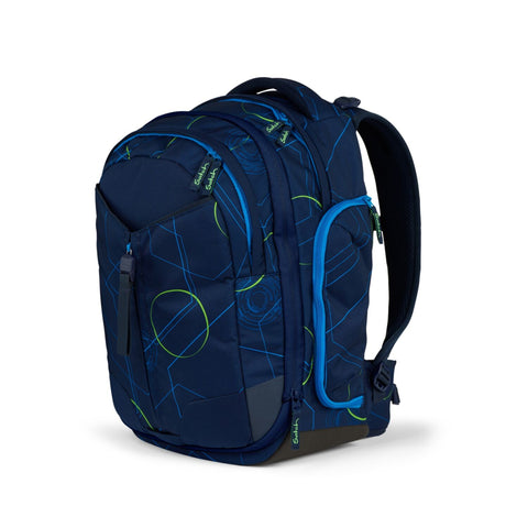 Satch Schulrucksack Match 01090-90185-10 Blue Tech Blue Tech