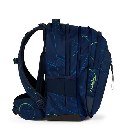Satch Schulrucksack Match 01090-90185-10 Blue Tech Blue Tech