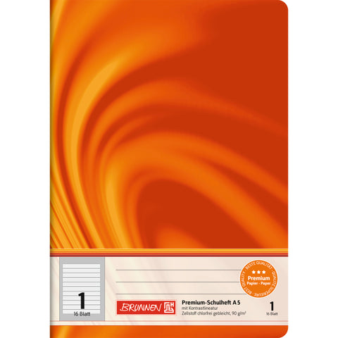 Brunnen Schulheft A5 Vivendi 16Blatt  Lin1 104570102