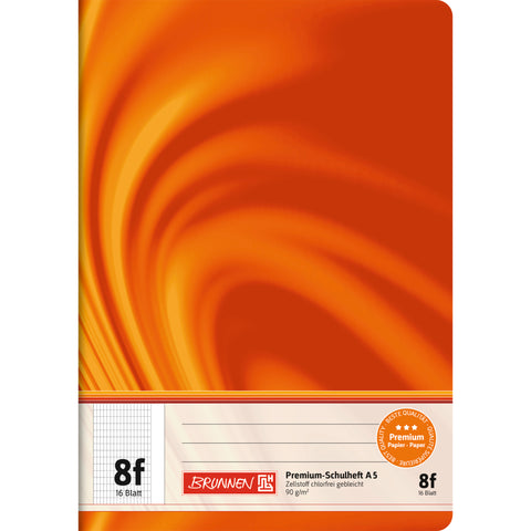 Brunnen Schulheft A5 Vivendi Lin8f 16 Blatt 10-4570802 HeftA5 16Bl Lin 8f F