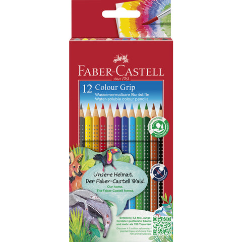 Farbstiftetui Grip 2001 12ST FABER CASTELL 112412