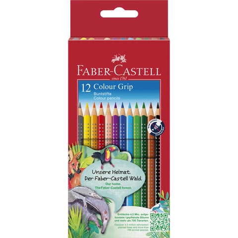Farbstiftetui Grip 2001 12ST FABER CASTELL 112412