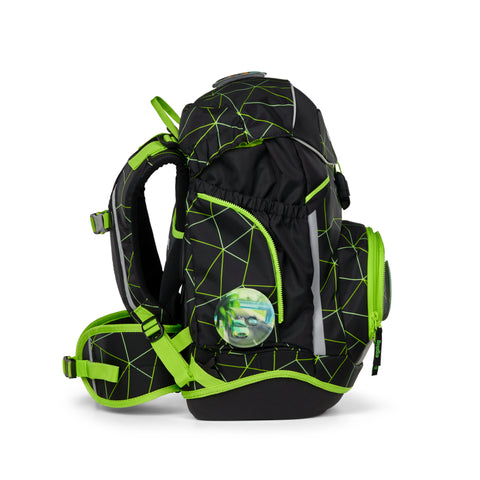 ergobag Schulrucksack-Set pack 01298-90357-10 CyBär Race