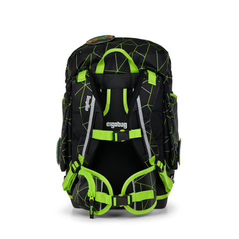 ergobag Schulrucksack-Set pack 01298-90357-10 CyBär Race