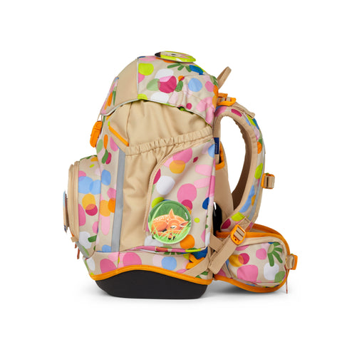 ergobag Schulrucksack-Set pack 01303-90353-10 Flower PowBär