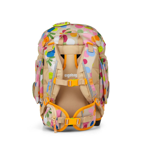 ergobag Schulrucksack-Set pack 01303-90353-10 Flower PowBär