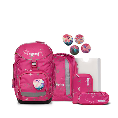 ergobag Schulrucksack-Set pack 01298-90199-10 SternzauBär