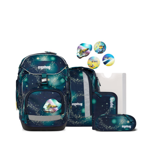 ergobag Schulrucksack-Set pack 01298-90283-10 RaumfahrBär