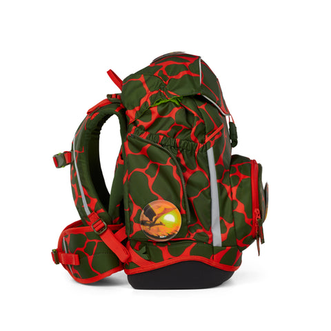 ergobag Schulrucksack-Set pack 01298-90285-10 FeuerspeiBär