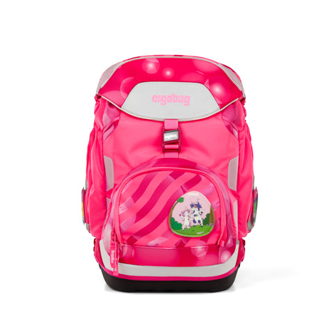 ergobag Schulrucksack-Set pack 01304-90160-10 KuntBärbunt Einhorn