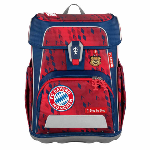 Step by Step Schulranzenset CLOUD 00227124 FC Bayern Mia san Mia