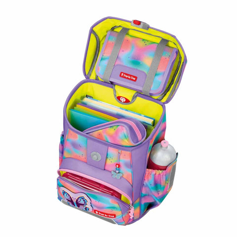 Step by Step Schulranzenset CLOUD FLASH 00222614 Butterfly Luna  "Butterfly Luna", 5-teilig