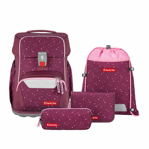 Step by Step Schulranzenset BASIS Berry Stars