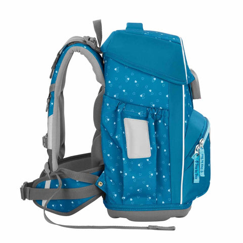 Step by Step Schulranzenset BASIS 00227100 Blue Hearts