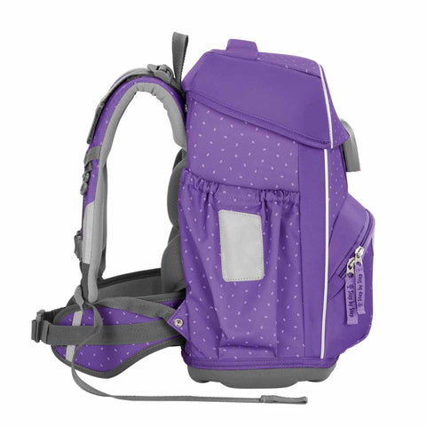 Step by Step Schulranzenset BASIS 00227104 Purple Konfetti