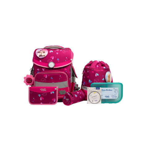 school mood Schulranzenset Timeless 3824-31-131 Klara , 7-tlg. Schulranzenset