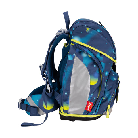 SCOUT Schulranzenset Alpha Exklusiv LED Planets S74420403500 4tlg