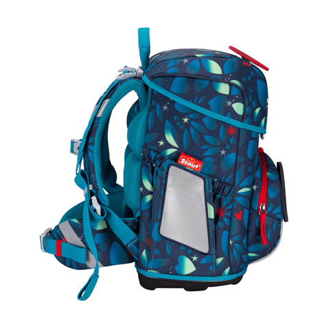 SCOUT Schulranzenset Neo LED White Unicorn S75460406900