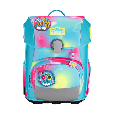 SCOUT Schulranzenset Neo Happy Rainbow S75460509100