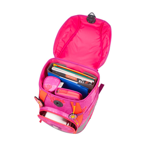 DERDIEDAS Schulranzenset ErgoFlex Tiny Roses D8510182