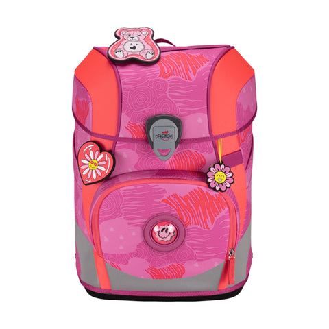 DERDIEDAS Schulranzenset ErgoFlex Tiny Roses D8510182