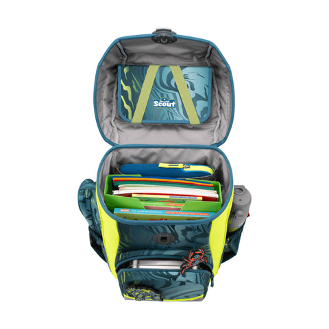 SCOUT Schulranzenset Neo DIN Action S75450003400 4tlg