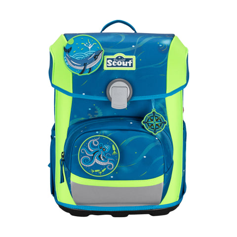 SCOUT Schulranzenset Neo Deep Sea S75450004200