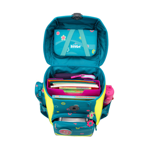 SCOUT Schulranzenset Neo Little Flowers S75450006100 4tlg