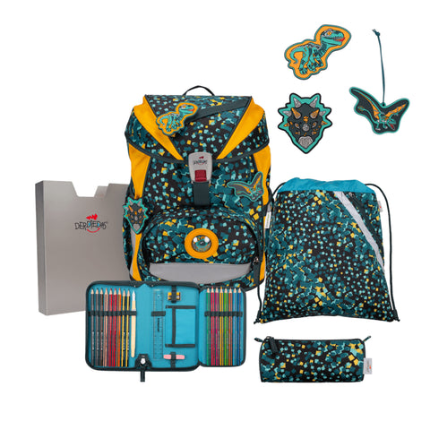 DERDIEDAS Schulranzenset ErgoFlex Dino Time D8505184