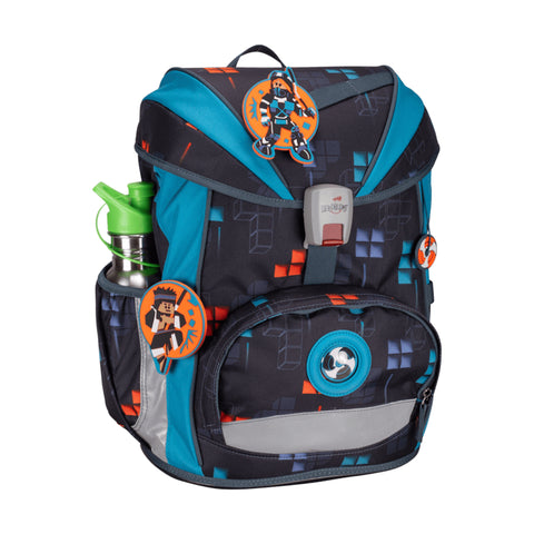 DERDIEDAS Schulranzenset Ergoflex Ninja Fighter D8505185 5tlg