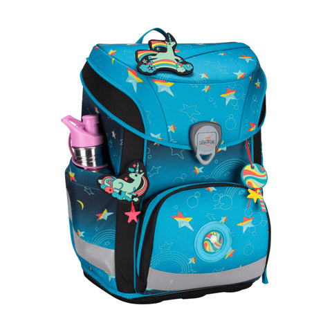 DERDIEDAS Schulranzenset ErgoFlex Easy Rainbow Star D8509186