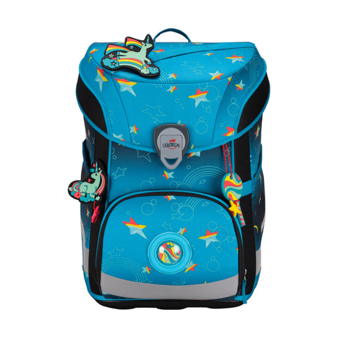 DERDIEDAS Schulranzenset ErgoFlex Easy Rainbow Star D8509186