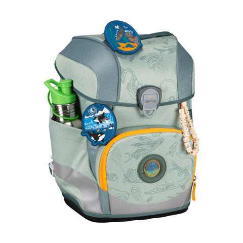 DERDIEDAS Schulranzenset ErgoFlex Tiny Grey Planet D8510191