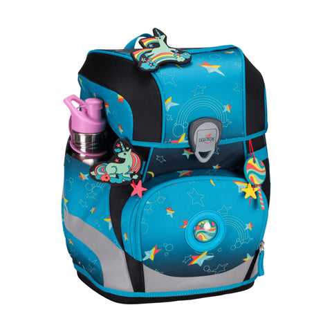 DERDIEDAS Schulranzenset ErgoFlex Tiny Rainbow Star D8510186