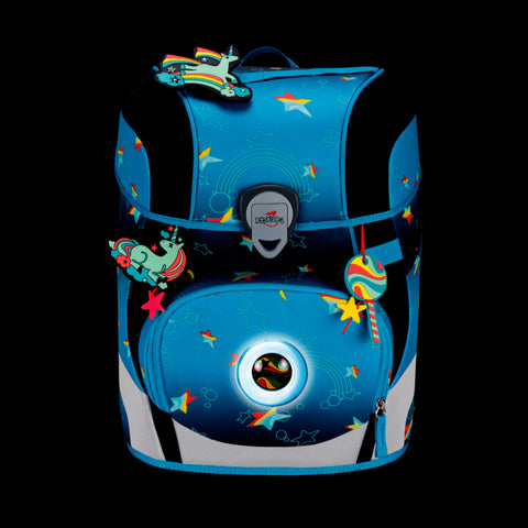 DERDIEDAS Schulranzenset ErgoFlex Tiny Rainbow Star D8510186