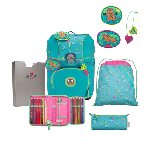 DERDIEDAS Schulranzenset ErgoFlex Tiny Paradise D8510188 e