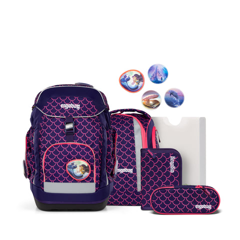 ergobag Schulrucksack-Set maxi 01299-900K2-10 PerlentauchBär
