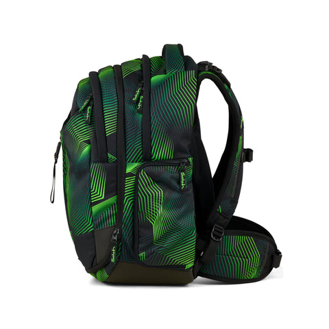 Satch Schulrucksack match Seismic Green 01329-90371-10
