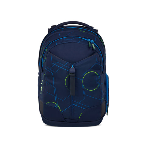 Satch Schulrucksack match Blue Tech 01329-90185-10