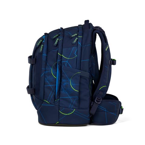 Satch Schulrucksack pack Blue Tech 01322-90185-10