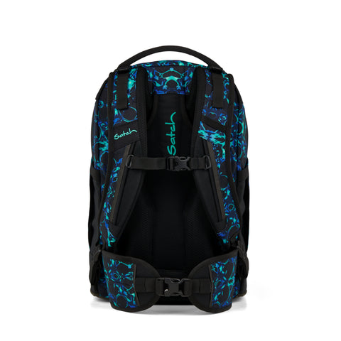 Satch Schulrucksack pack Caleido Blue 01322-90373-10