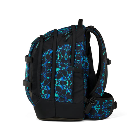 Satch Schulrucksack pack Caleido Blue 01322-90373-10
