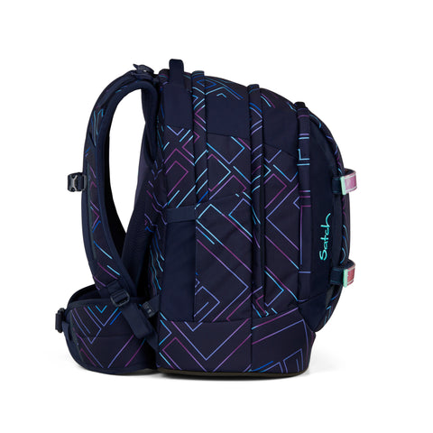 Satch Schulrucksack pack Purple Laser 01323-90220-10
