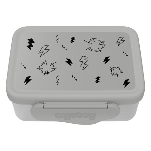 Ergobag Gewitter Edelstahl Brotdose 01070-80008-10