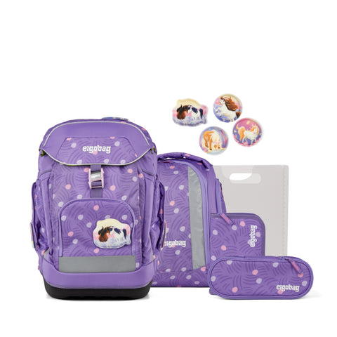 Ergobag Schulrucksack Set pack PonyBäradies 01298-90396-10